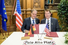 Amt für Öffentlichkeitsarbeit Heidelberg: Heidelberg schließt Städtepartnerschaft mit Palo Alto