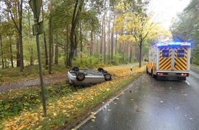 Polizeiinspektion Celle: POL-CE: Verkehrsunfall Unfall auf der B 214 endet ohne Verletzungen