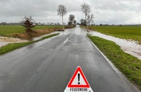 Freiwillige Feuerwehr Gemeinde Schiffdorf: FFW Schiffdorf: Starkregen sorgt für viele Einsätze im gesamten Gemeindegebiet