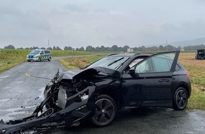 Polizei Minden-L&uuml;bbecke: POL-MI: Kreuzungsunfall mit zwei verletzten Personen in Blasheim