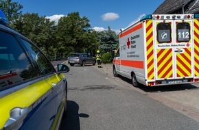 Feuerwehr Flotwedel: FW Flotwedel: Unfall auf B214 endet glimpflich - Ortsfeuerwehr Eicklingen rückt zu auslaufenden Betriebsstoffen aus