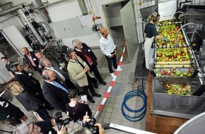 VdF Verband der deutschen Fruchtsaft-Industrie: Besuch Deinen Saftladen - Deutschlands Fruchtsafthersteller öffneten ihre Türen