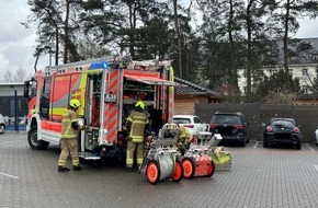Feuerwehr Paderborn: FW Paderborn: Rauchentwicklung im Saunabereich eines Fitness-Studios