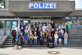 POL-CE: Ferienpass-Aktion bei der Polizei - Die Kinder waren begeistert