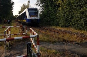 Bundespolizeiinspektion Hannover: BPOL-H: Braunschweig: Personenunfall, vermutlich nach Selfie im Gleis