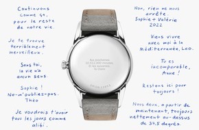 NOMOS Glashütte/SA Roland Schwertner KG: Saint-Valentin : une déclaration d'amour avec une montre