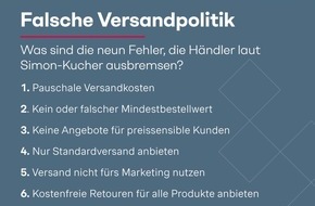 Simon - Kucher & Partners: Versandkosten: Neun Fehler, die Händler ausbremsen