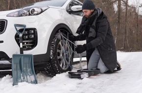 HUK-COBURG: Sicher in den Winterurlaub: Nachdenken erspart Ärger / Autobeladen mit Sinn und Verstand / Geeignete Reifen für Eis und Schnee / Schneeketten nicht vergessen