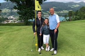 ARGE Golf & Seen c/o Tourismusverband Mondsee-Irrsee: Golfen kennt keine Altersgrenze und ist bei Jung und Alt beliebt