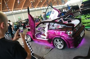 Messe Friedrichshafen: Die Welt des Tunings trifft sich beim PS-Feuerwerk am Bodensee / Tuning World Bodensee lockt mit über 1.000 Showcars und Top-Promis aus dem In- und Ausland