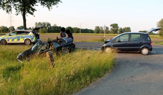 Polizei Minden-Lübbecke: POL-MI: Wendemanöver endet in Unfall