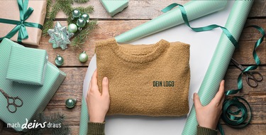 DRESSCUE GmbH: Stickerei-Service: Personalisierte Werbegeschenke zur Weihnachtszeit