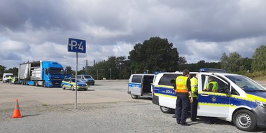 Polizei Wolfsburg: POL-WOB: Lkw-Kontrollen: Weiterfahrt wegen mangelhafter Ladungssicherung untersagt