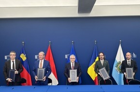 Fürstentum Liechtenstein: Liechtenstein unterzeichnet Änderungsprotokoll zur Revision des internationalen Standards für den automatischen Informationsaustausch in Steuersachen mit der EU