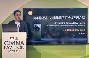 Xiaomi: Xiaomi veröffentlicht White Paper zur Klimastrategie und Null-Kohlenstoff-Philosophie