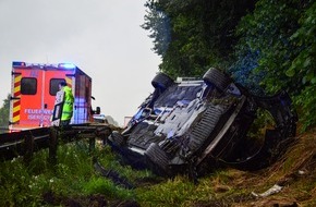 Feuerwehr Iserlohn: FW-MK: Verkehrsunfall auf der BAB 46