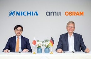 Nichia Corporation: Intellectual property: Nichia and ams OSRAM sign broad patent cross-license agreement