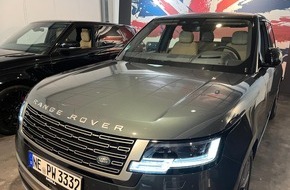 Kreispolizeibehörde Rhein-Kreis Neuss: POL-NE: Range Rover entwendet