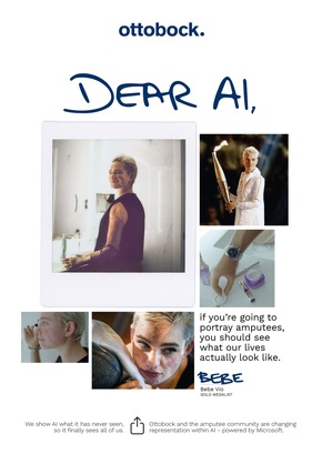 „Dear AI“ – Ottobock startet erste Kampagne für AI, nicht mit AI