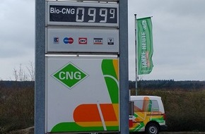 OrangeGas Germany GmbH: OrangeGas senkt Spritpreis dauerhaft auf einen Euro - Regeneratives Bio-CNG ermöglicht günstige Kosten und sichere Kalkulation