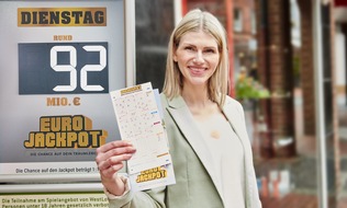 Eurojackpot: Rekord am Dienstag / Rund 92 Millionen Euro bei Eurojackpot