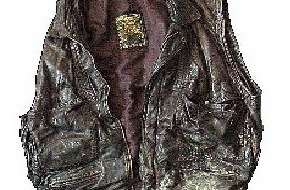 Polizei Rhein-Erft-Kreis: POL-BM: Düren (Titz) -Wer kennt die beschriebenen Personen oder Gegenstände? Pkw-Aufbrecher stachen auf Verfolger ein hier: Foto 3 - Lederjacke