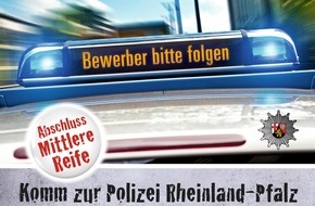 Polizeidirektion Montabaur: POL-PDMT: Bildungsgang Polizeidienst und Verwaltung - Unsere Einstellungsberater informieren