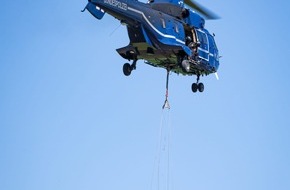 Bundespolizeipräsidium (Potsdam): BPOLP Potsdam: Bundespolizei unterstützt Mecklenburg-Vorpommern bei der Brandbekämpfung in Lübtheen