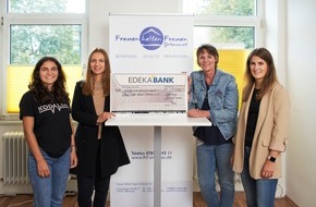 Edeka Südwest: Presse-Information: Edeka-Mitarbeitende unterstützen den Verein Frauen helfen Frauen Ortenau e.V.