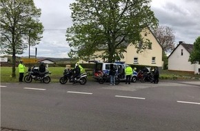Polizeidirektion Wittlich: POL-PDWIL: Verkehrskontrolle mit Schwerpunkt des motorisierten Zweiradverkehrs