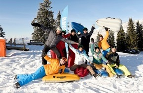 Jochen Schweizer GmbH: Abwechslungsreiche Adrenalinkicks für Influencer und Promis beim Jochen Schweizer-Event "Winter X-treme" in Leogang