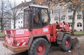 Polizeipräsidium Konstanz: POL-KN: (Epfendorf-Trichtingen / RW) Diebstahl eines Schaufelradladers (20.04.2020)