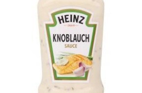H.J. Heinz GmbH: Information zu Heinz Knoblauch Sauce, 220ml / Chargennummer 15103, MHD 04-2016, EPN-Code 71587703