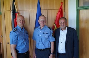Polizeipr&auml;sidium Mainz: POL-PPMZ: Mainz - Alzey - Polizeiinspektion Alzey unter neuer Leitung
