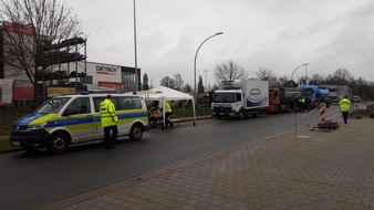 Polizeiinspektion Verden / Osterholz: POL-VER: +Schwerpunktkontrolle des gewerblichen Güterverkehrs+