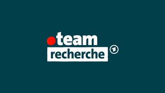 ARD Das Erste: ARD startet investigatives Doku-Format "team.recherche" für junges Publikum in der ARD Mediathek