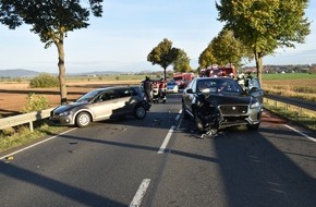 Polizeiinspektion Hildesheim: POL-HI: Verkehrsunfall mit zwei schwer Verletzten auf der B3 bei Banteln