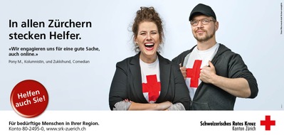 Schweizerisches Rotes Kreuz Kanton Zürich: In jedem Zürcher steckt ein Helfer
