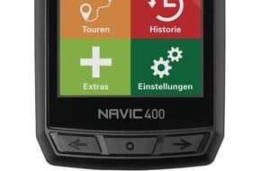 CICLO: Das NAVIC 400 von CICLO setzt neue Maßstäbe in der Fahrrad-Navigation / Gerät anschalten, losfahren, mühelos am Ziel ankommen - auch offline