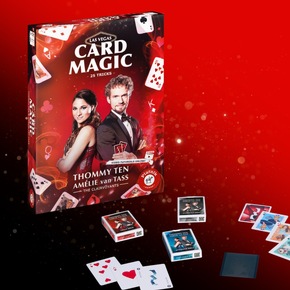 Card Magic & Mind Magic: Verblüffende Tricks der österreichischen Starmagier ‘The Clairvoyants‘ in zwei Zauberkästen von Piatnik