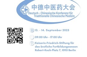 DCG-Health: 3. Deutsch-Chinesische Konferenz für Traditionelle Chinesische Medizin in Berlin und digital