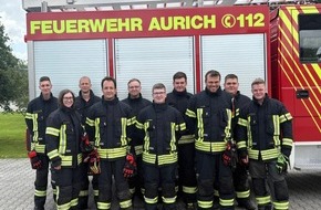 Freiwillige Feuerwehr Aurich: FW-AUR: Truppf&uuml;hrer-Lehrgang absolviert