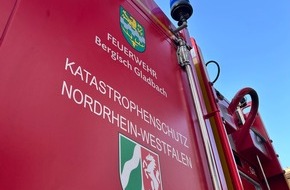 Feuerwehr Bergisch Gladbach: FW-GL: Feuerwehr Bergisch Gladbach unterst&uuml;tzt Waldbrandeinsatz in H&uuml;rtgenwald