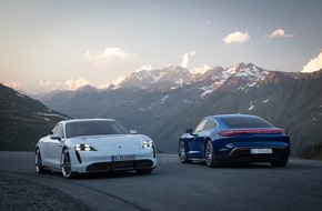 Porsche Schweiz AG: Puristisches Design und vollelektrischer Antrieb / Weltpremiere des Porsche Taycan: Sportwagen, nachhaltig neu gedacht
