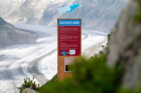 Geologie live am Grossen Aletschgletscher: der neue Geologiesteg Moosfluh ist eröffnet!