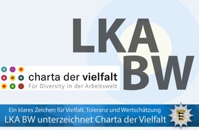 Landeskriminalamt Baden-Württemberg: LKA-BW: Landeskriminalamt Baden-Württemberg unterzeichnet Charta der Vielfalt