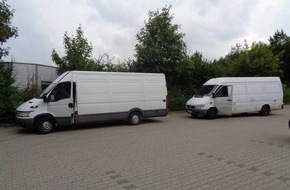Kreispolizeibehörde Märkischer Kreis: POL-MK: Drei Kleintransporter stillgelegt