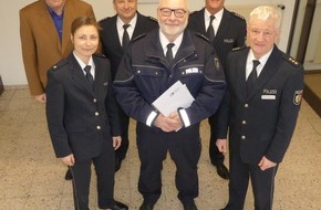 Kreispolizeibehörde Soest: POL-SO: Kreis Soest - Nach 41 Dienstjahren in den Ruhestand