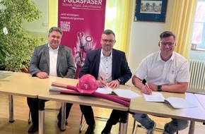 Deutsche Telekom AG: Mehr Tempo, mehr M&ouml;glichkeiten: Glasfaser f&uuml;r Konradsreuth