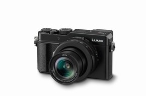 Panasonic Deutschland: LUMIX LX100 II: Lichtstarkes Leica-Objektiv trifft auf großen FourThirds-Sensor / Premium Kompaktkamera in zweiter Generation - höchste Bildqualität und direkte Bedienung im Jackentaschenformat